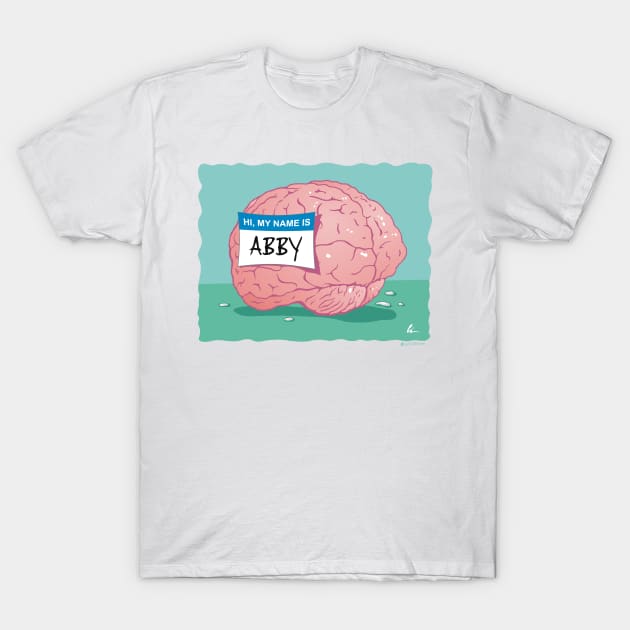 Abby Normal (rectangle) T-Shirt by Lin Workman Art